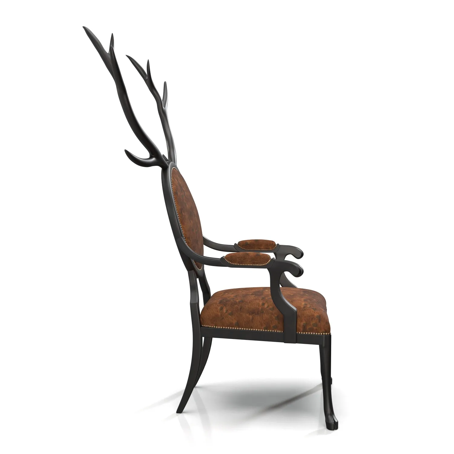 Hybrid No Antlers Anthro Chair PBR 3D Model_03